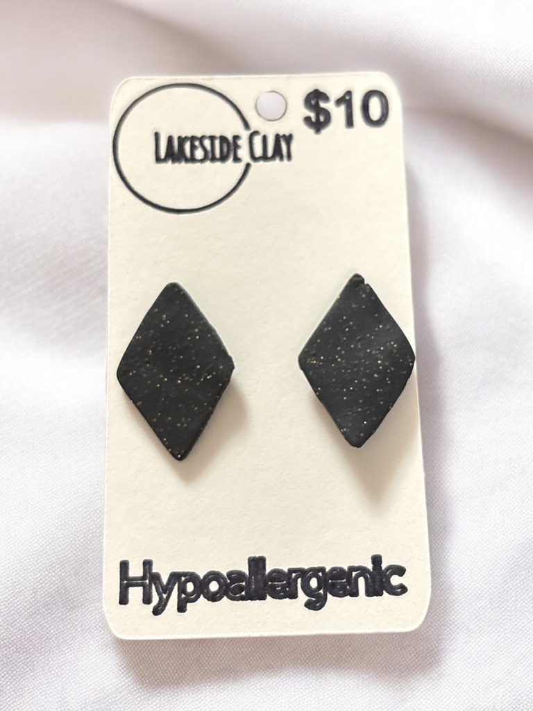 Midnight Sky Diamond Studs