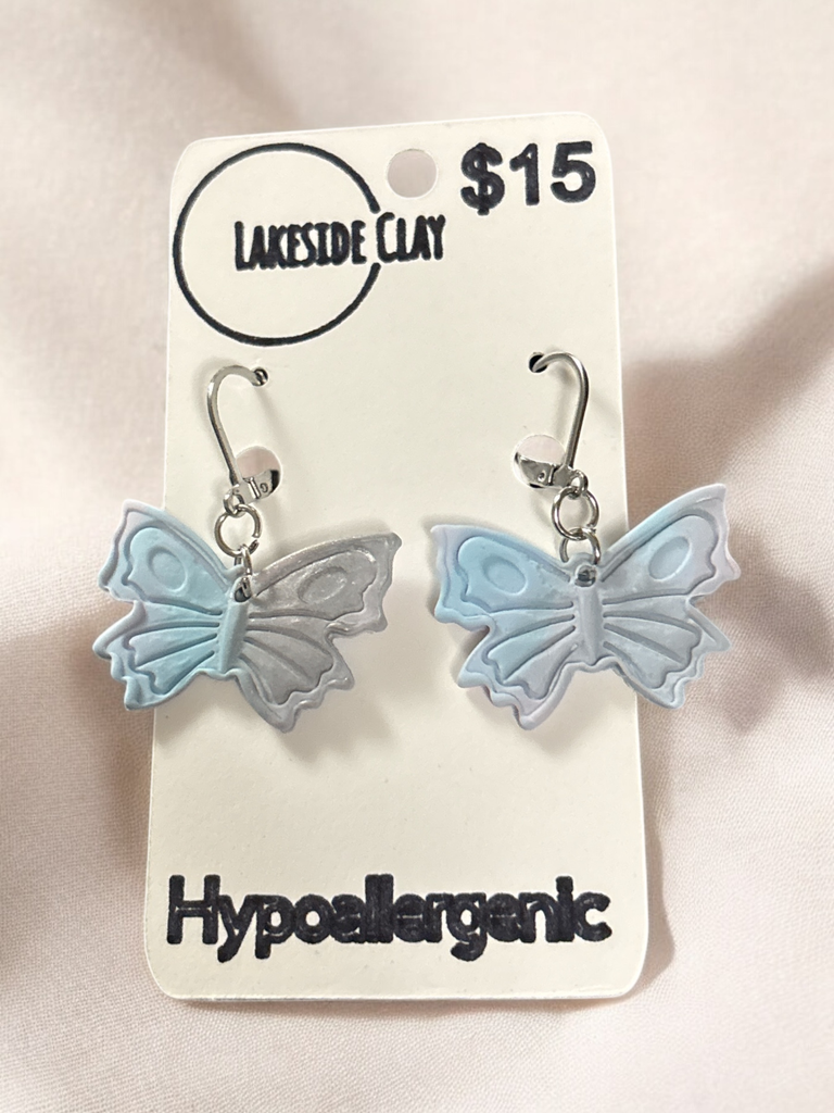 Pastel Marble Butterflies