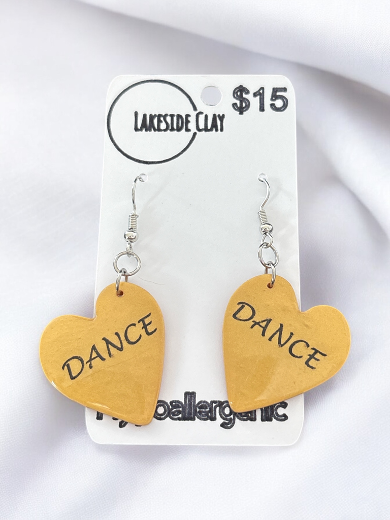 Gold Dance Hearts