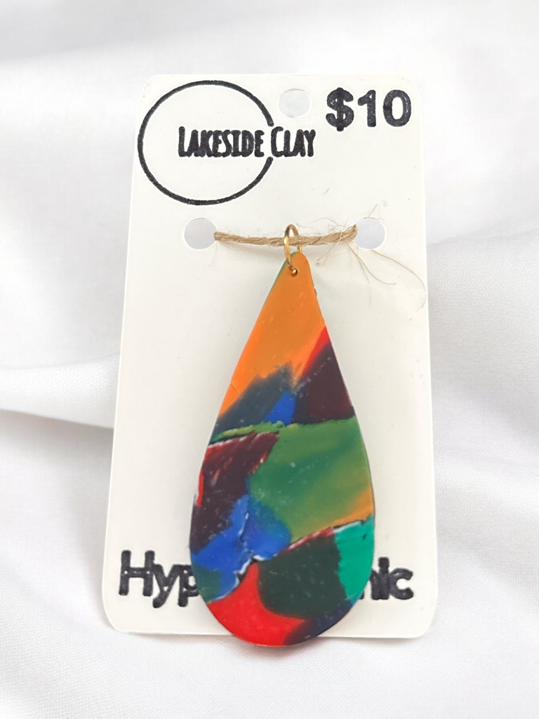 Water Colour Drop Pendant