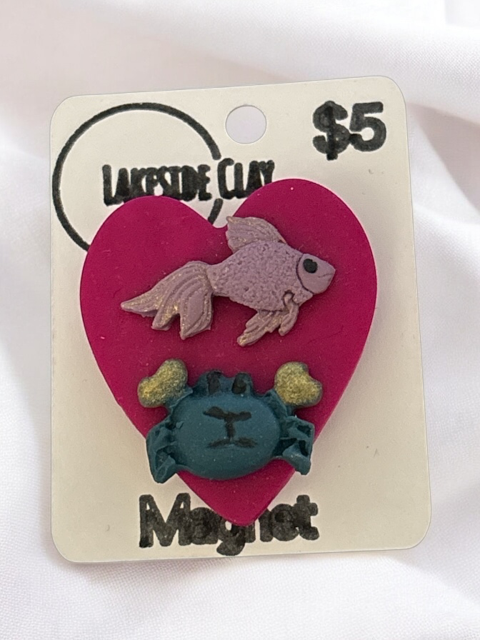 Fish & Crab Magnet