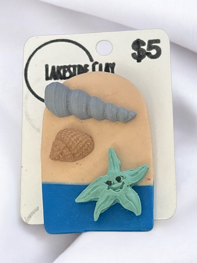 Starfish & Shells Magnet