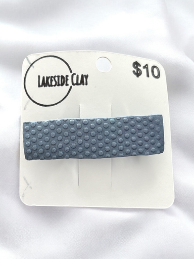 [20-20] Blue Dots Barrette