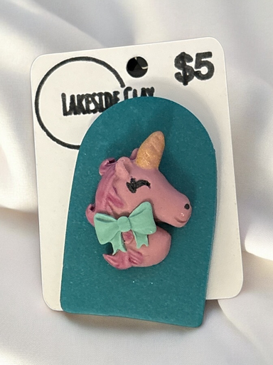 [A-3] Unicorn Head Magnet