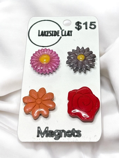 [B-1] Flower Magnet Set